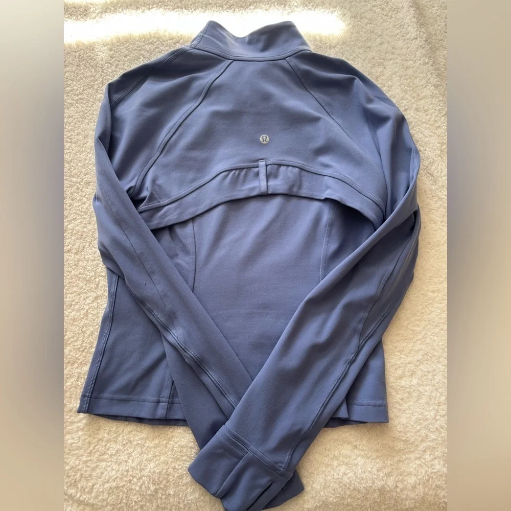 purple lululemon cropped define jacket